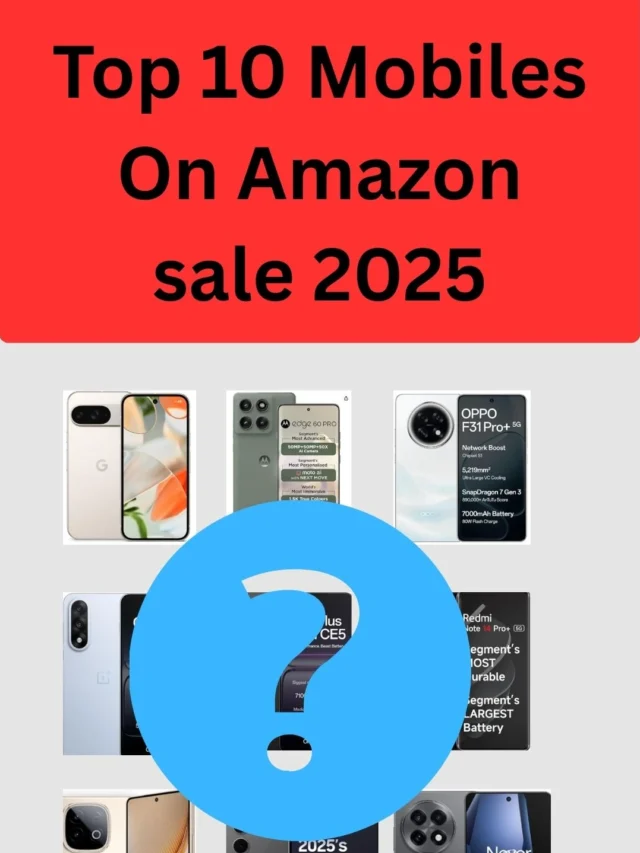 top 10 mobiles on amazon great indian festival
