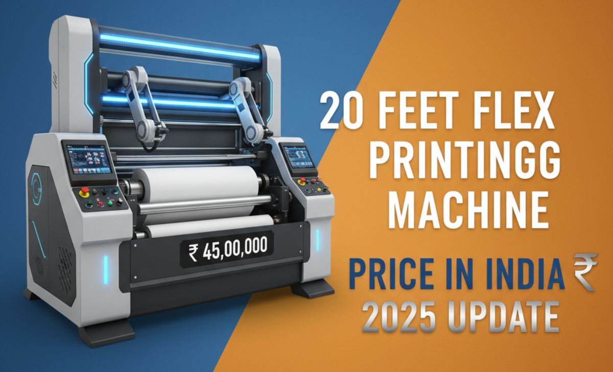 20 Feet Flex Printing Machine