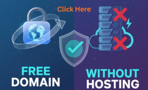 Free domain without hosting