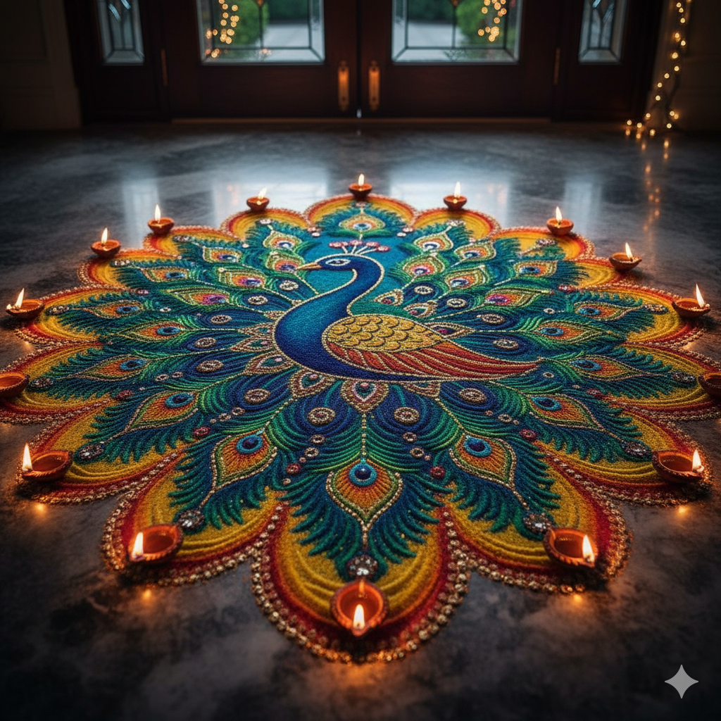 Beautiful Diwali Rangoli Images