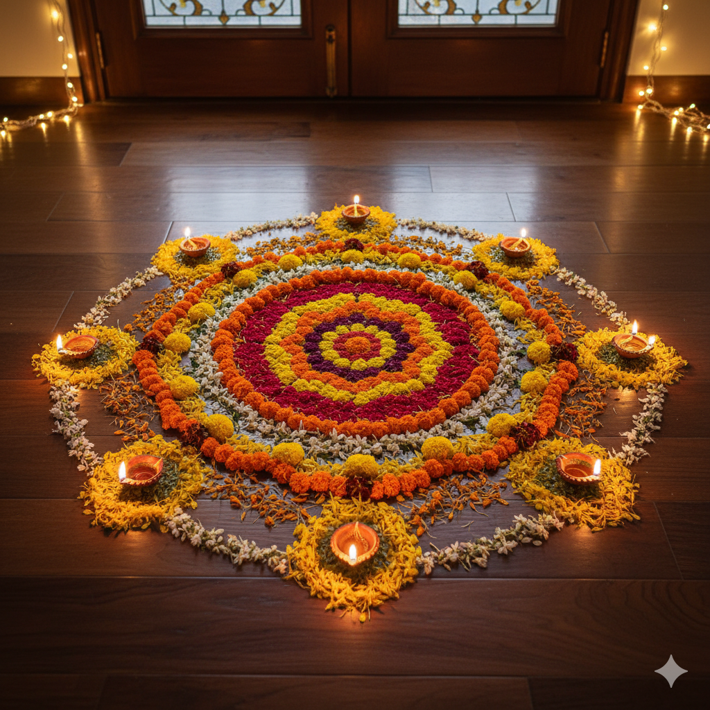 Beautiful Diwali Rangoli Images