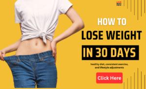 How to lose weight in 30 days
