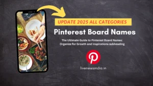 Pinterest Board Name Generate