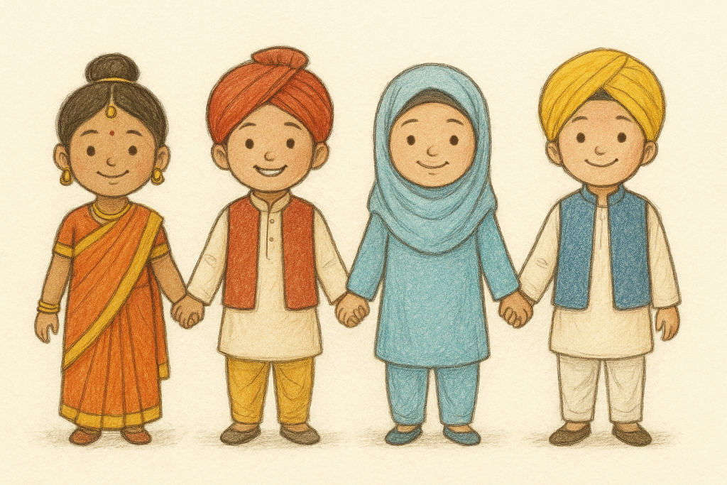 childrens day drawing