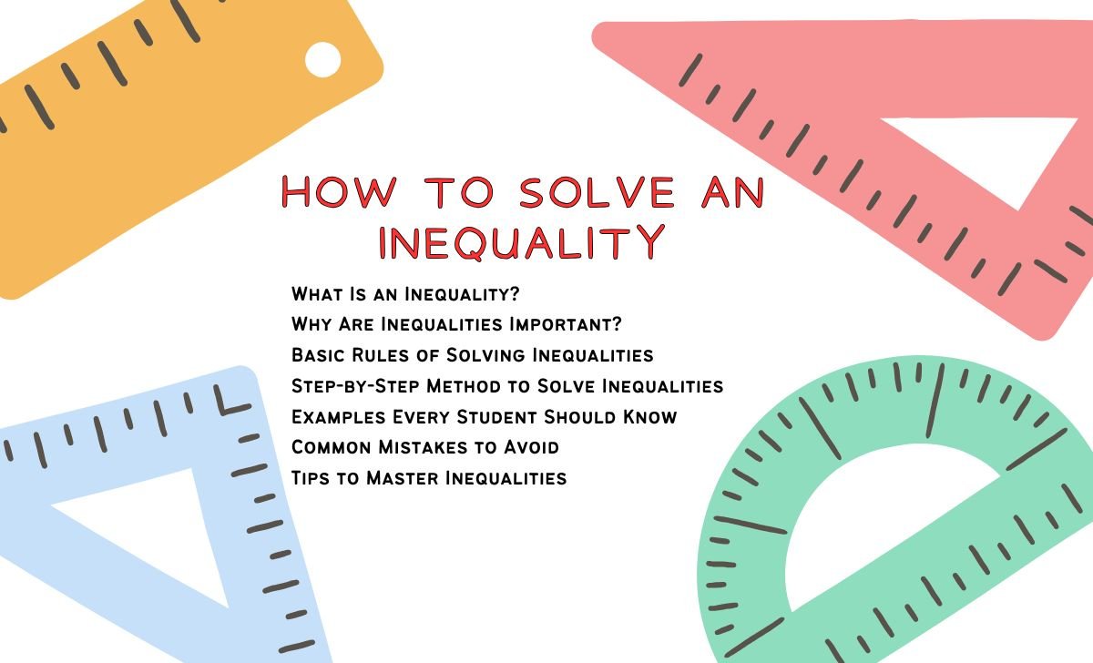 How to Solve an Inequality: A Simple, Student-Friendly Guide