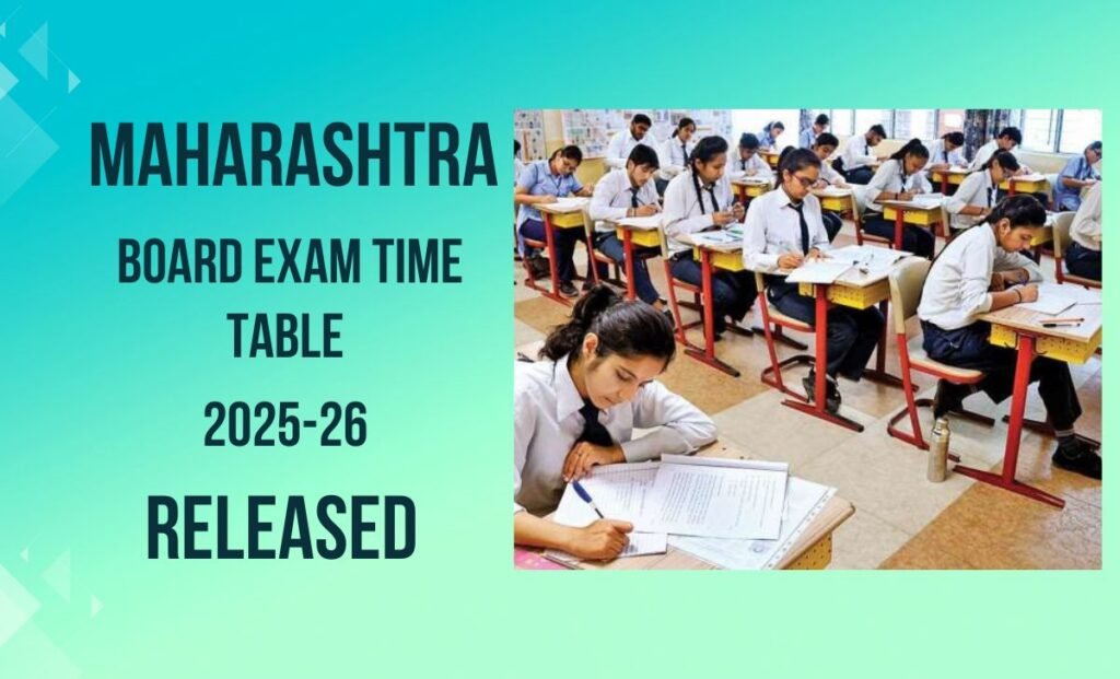 Board Exam Time Table 2025