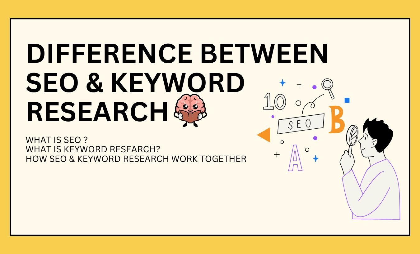 What Is the Difference Between SEO and Keyword Research