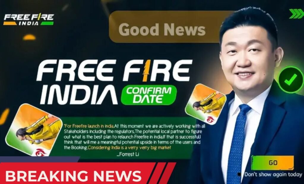Free Fire India Release Date