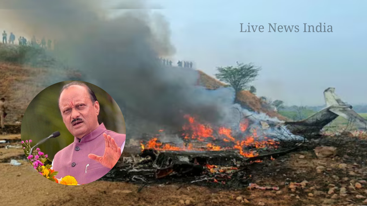 Ajit Pawar plane crash baramati