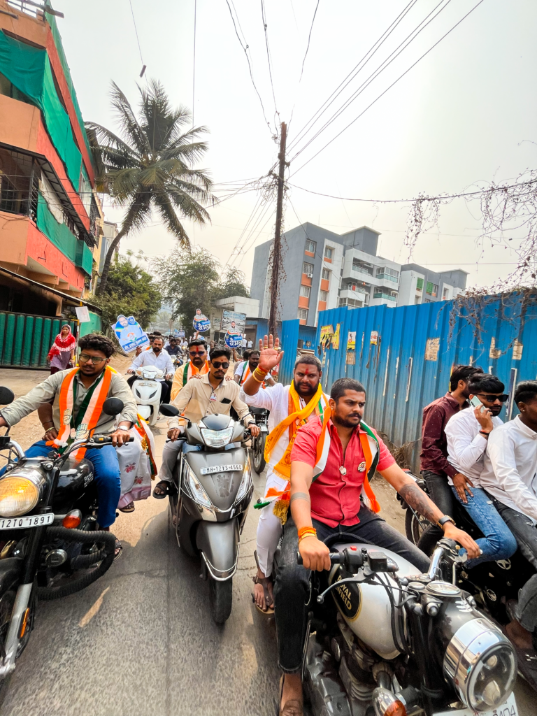 प्रभाग क्रमांक 15 मधील काँग्रेस उमेदवारांचा केशवनगर येथून प्रचाराचा शुभारंभ