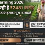 Natural Farming 2026: सरकार दे रही है ₹2481 करोड़ — जानें कैसे उठाएं इसका पूरा फायदा!