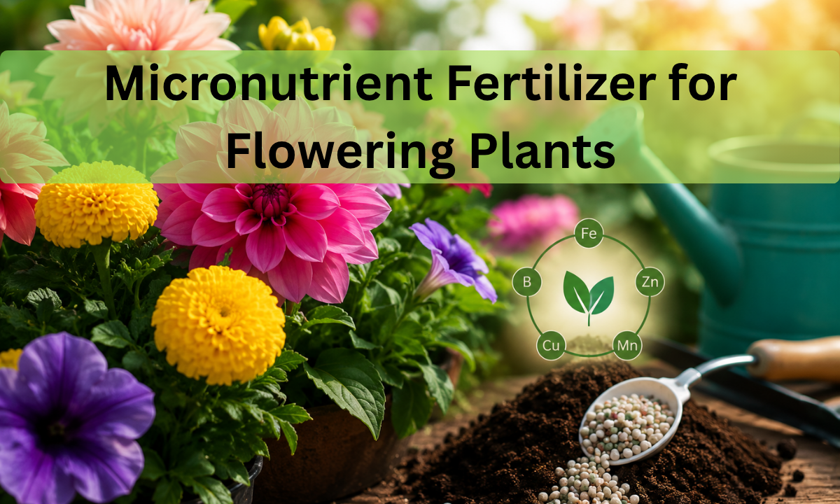 Micronutrient Fertilizer for Flowering Plants